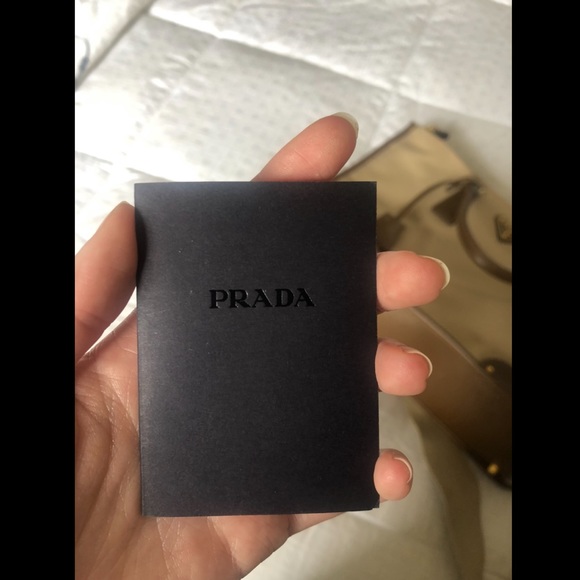 Canvas and Leather Prada Satchel/Crossbody - Picture 9 of 11